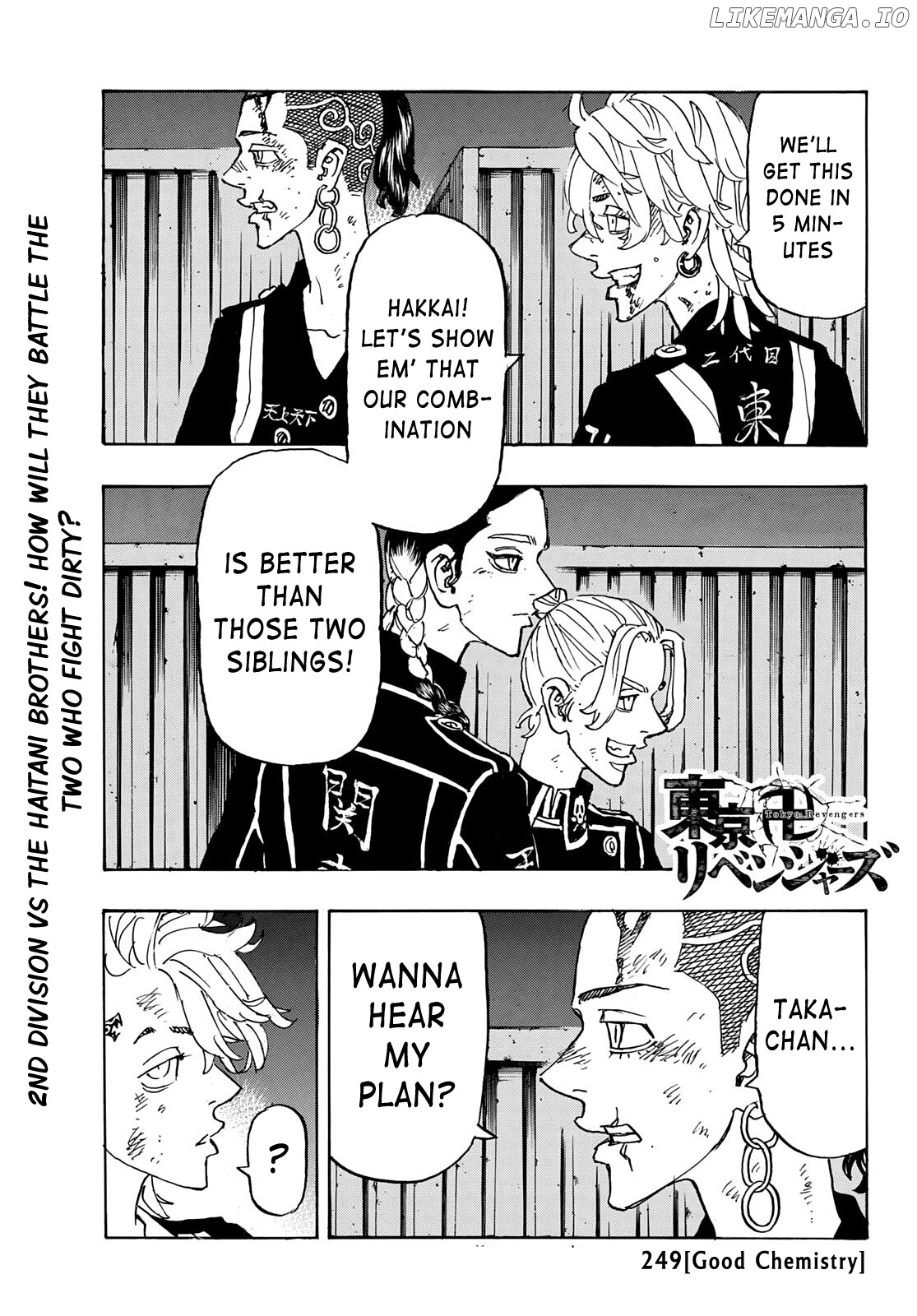 Tokyo Revengers, Chapter 249 image 01